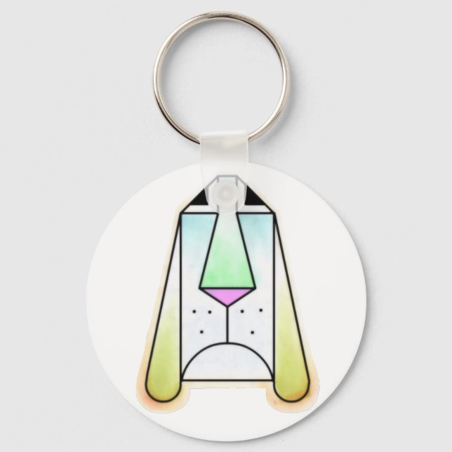 Cartoon Droopy Bloodhound Chaveiro (Frente)