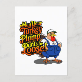 Cartoon Farmer Turkey, Cartões postais