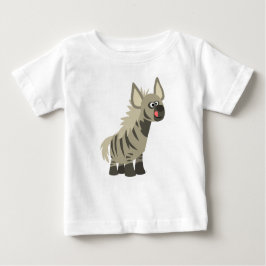 Cartoon Fome E Bonito Lançado Hyena Baby T-Shirt