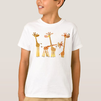 Cartoon Girafas: A t-shirt infantil