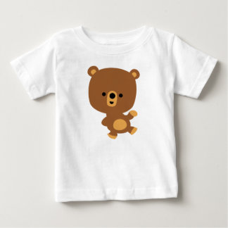 Cartoon 'Good Vibe' Bear Baby T-Shirt