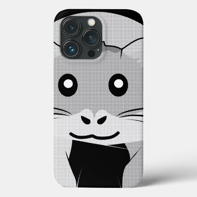 Cartoon Hamster Scarfeed Joy (Verso)