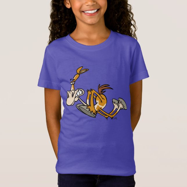 Cartoon Horse Power Children T-Shirt (Frente)