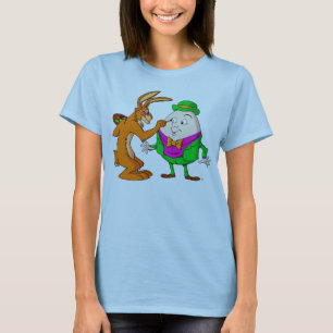 Cartoon Humpty Dumpty Mulheres T-shirt