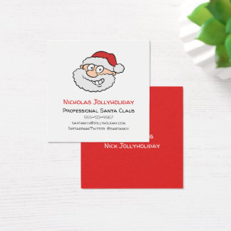 Cartoon Informal do Papai Noel Profissional