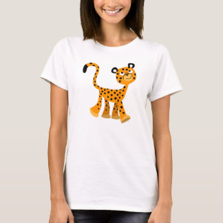 Cartoon Insouciant Chita Mulher T-Shirt