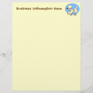 Cartoon Letterhead Envelhecido