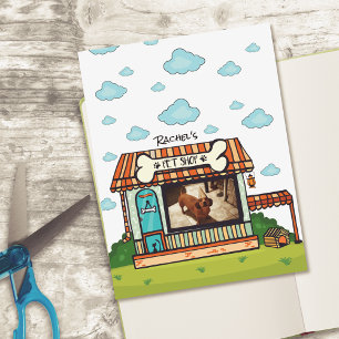Cartoon Pet Care Personalizado Scrapbook Paper