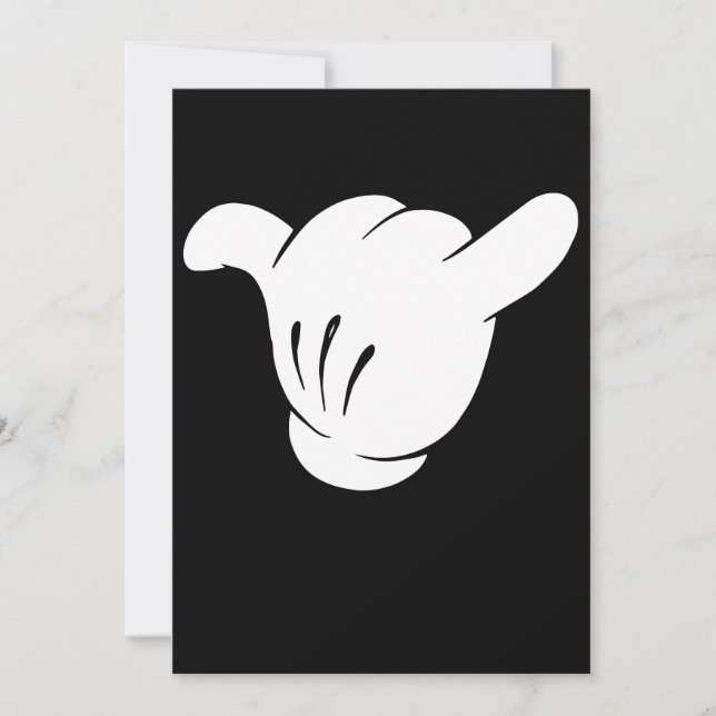 Cartoon Shaka Brah Sinal Hang Loose Hawaii Chill R (Frente)