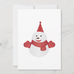 Cartoon Snowman<br><div class="desc">presente de excelente para a família das crianças,  amigos ou mesmo para você mesmo! Você pode personalizar este produto adicionando seu próprio texto,  foto,  etc! Basta clicar no botão "personalizá-lo" para criar o seu produto de tipo! Este design também está disponível em muitos outros produtos.</div>