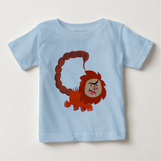 Cartoon Sorridente Bonito Manticore Bebê T-Shirt