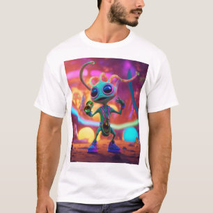 Cartoon T-Shirt Design Premium Brown Horse