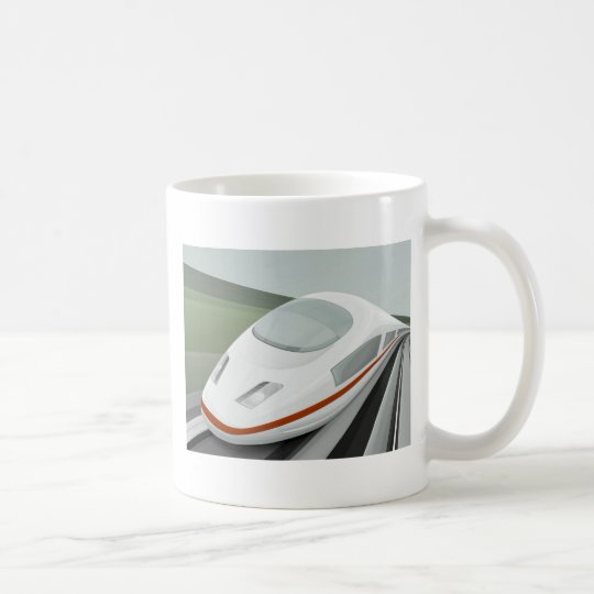 Cartoon TGV Caneca De Café