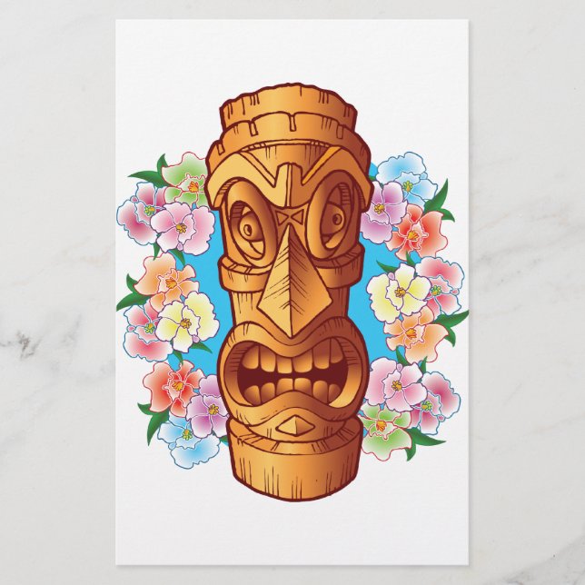 Cartoon Tiki Statue (Frente)