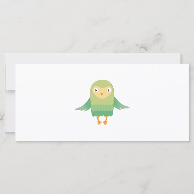 Cartoon verde-coruja (Frente)