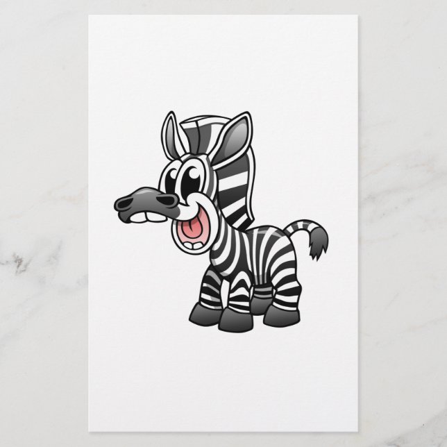 Cartoon Zebra (Frente)