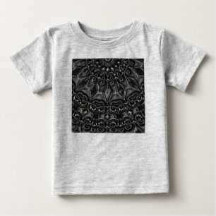 Carvões Mandala Baby T-Shirt