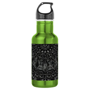 Carvões Mandala Garrafa De Água De Aço Inoxidável