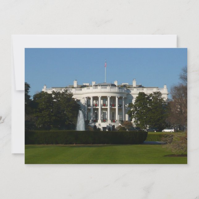 Casa Branca de Natal para as Férias Washington DC (Frente)