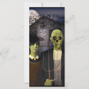 Casa de Assombração do Dia das Bruxas Gótico Ameri