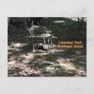 Casa de Fada de Jardim de Cartão Postal na Ilha Mo