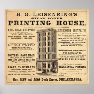 Casa de impressão de Leisenring