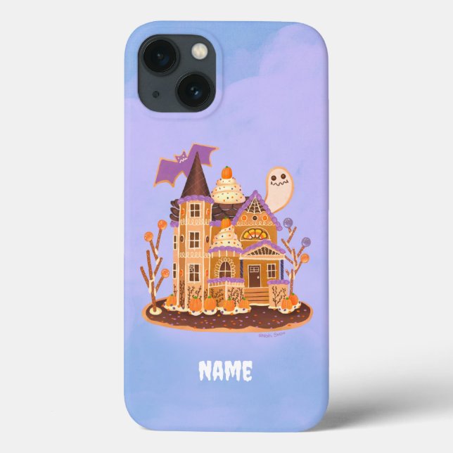 Casa de Natal de Halloween Personalizada  (Verso)