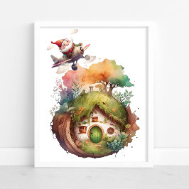 Casa de Viagem do Gnome Feliz | Poster