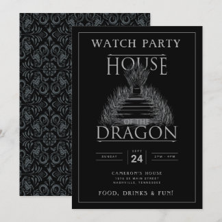 CASA DO Convite de festas DRAGON Watch