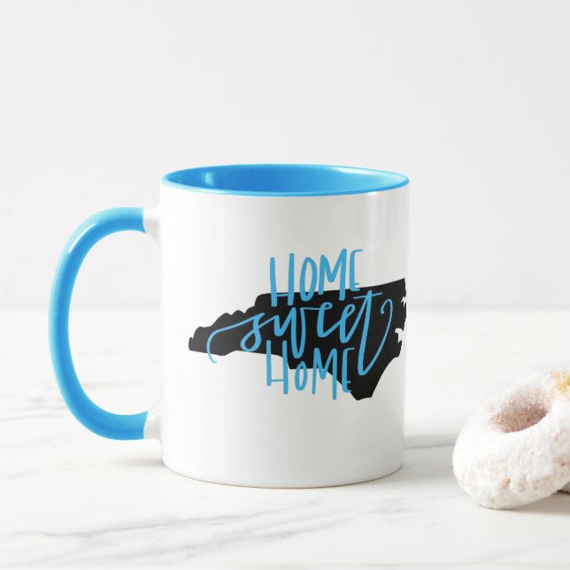 Casa doce Home - caneca de North Carolina (Com Donut)