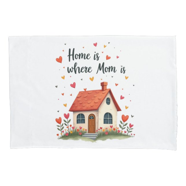 Casa é onde a mãe está... Doce Dia das Mães Sensív (Frente)