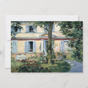Casa em Rueil   Édouard Manet