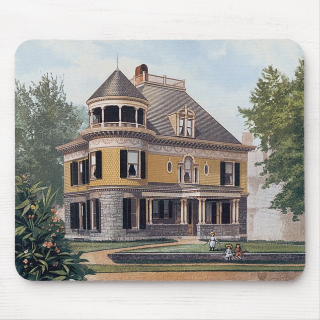 Casa Mousepad #4 do Victorian (Frente)