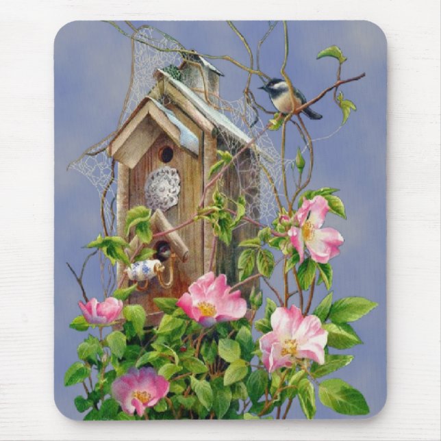 Casa Mousepad do pássaro (Frente)