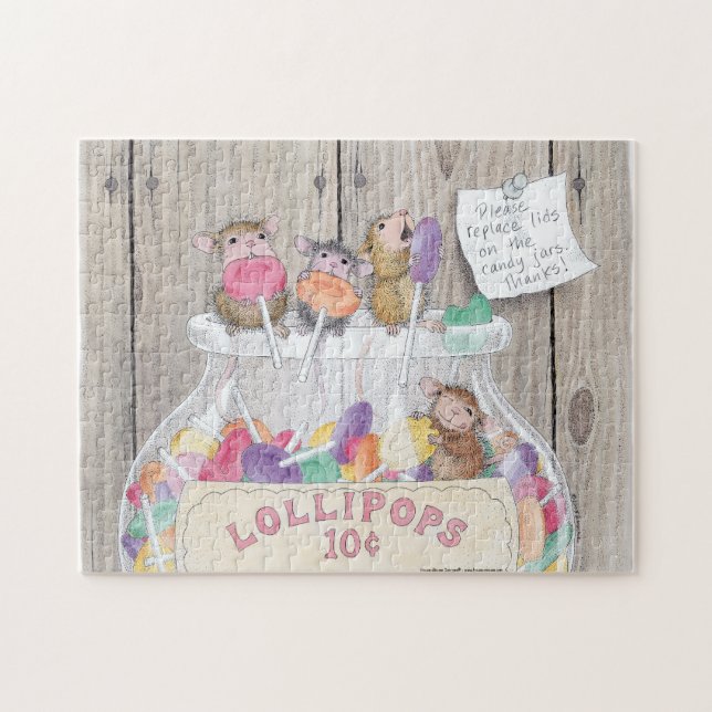 Casa-Rato Designs® - quebra-cabeça (Horizontal)