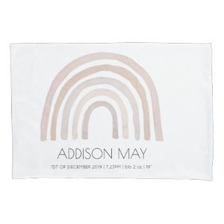 Casaca-preta de bebê, blush e arco-íris neutro