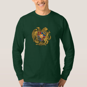 Casaco armênio de armas T-Shirt