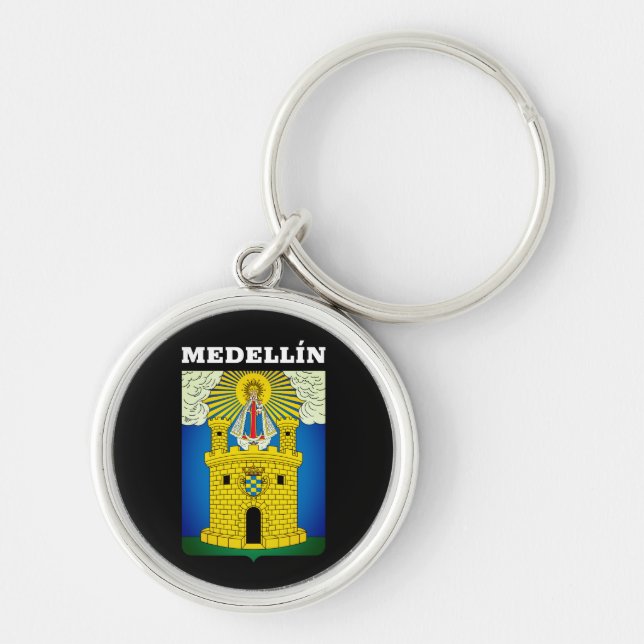 Casaco de Armas de Medellín, Chaveiro da Colômbia (Frente)