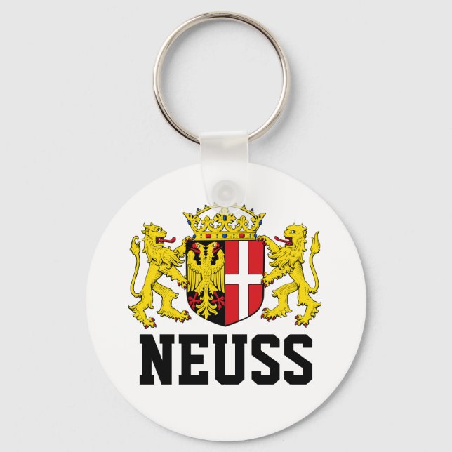 Casaco de Armas de Neuss, Alemanha Chaveiro (Frente)