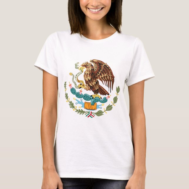 Casaco do México de Camiseta Petita das Mulheres d (Frente)