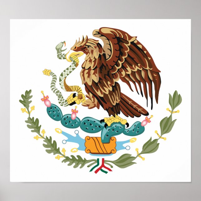 Casaco do México para a de Armas Poster (Frente)
