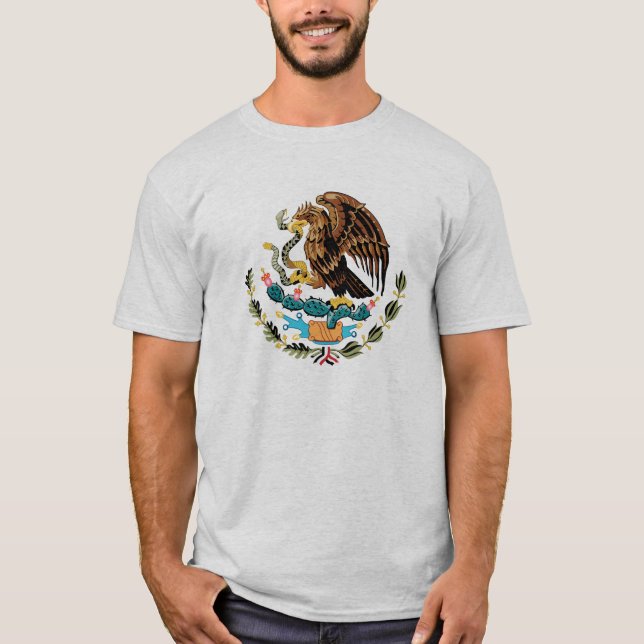 Casaco mexicano de camiseta de braços (Frente)