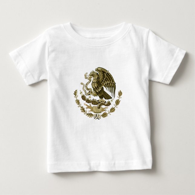 Casaco mexicano de camisetas de bebê (Frente)