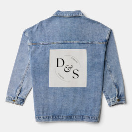 Casacos de Ganga Personalizados de Moda para Casam