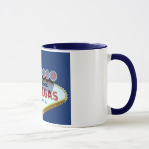 CASADO na caneca azul fabulosa da campainha T de