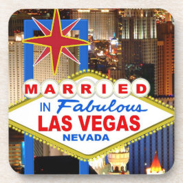 Casados em LAS VEGAS Porta-copos