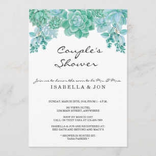 Casais Convite Para Chá - Bridal, Casamento, Beb
