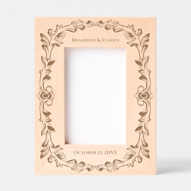 CASAIS de Aniversário do Casamento Floral do SImpl (Front)