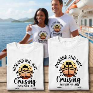 Casais de Cruzamento Sunset PERSONALIZAM T-Shirt