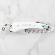 Casais de papagaias com negrito floral Monograma